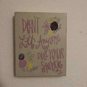 Girls room sign